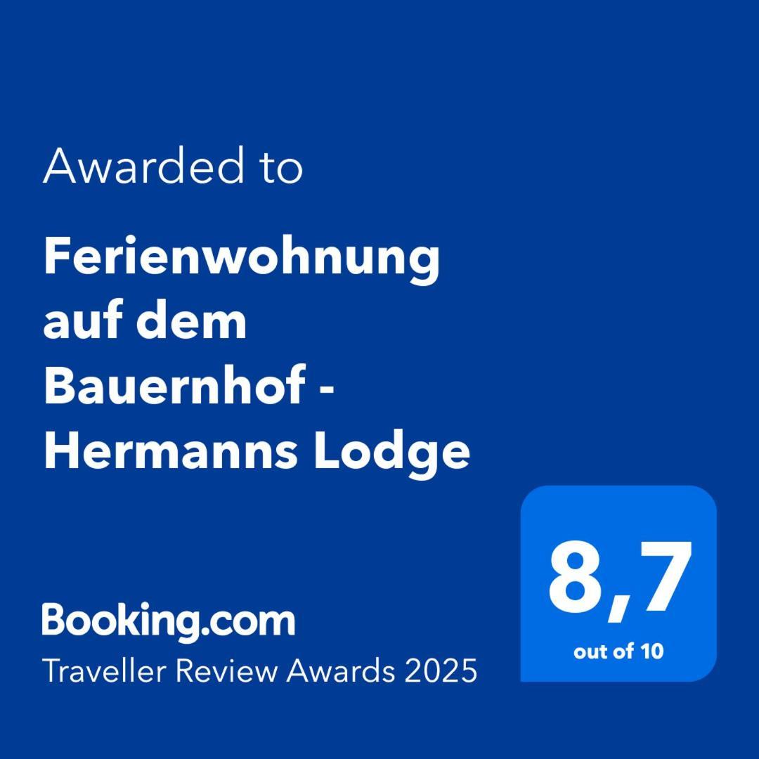 Ferienwohnung Auf Dem Bauernhof - Hermanns Lodge Strassenhaus Εξωτερικό φωτογραφία